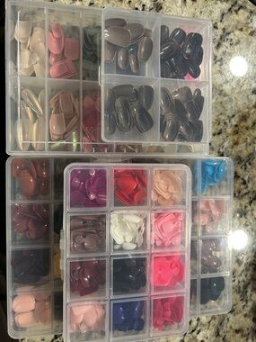 50 Nail Tips - Assorted Colors